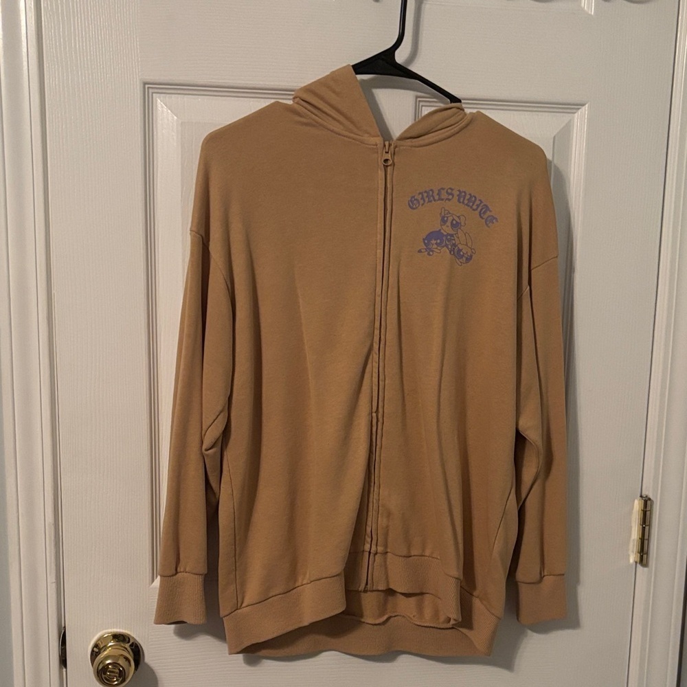 Power puff Girls tan hoodie - Picture 2 of 3